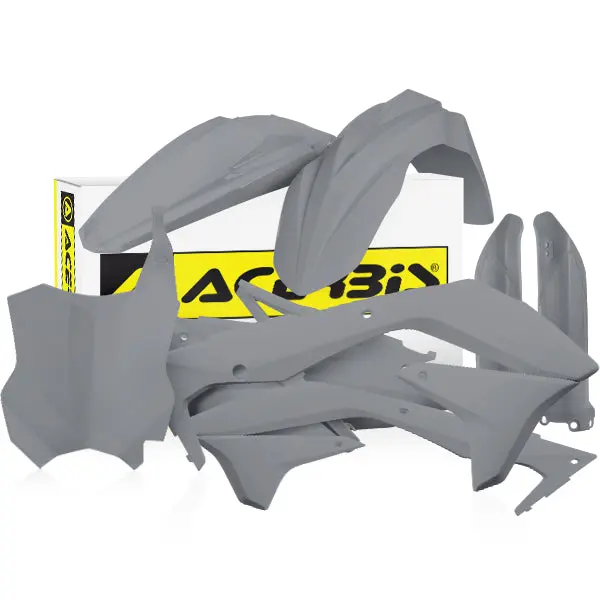 Acerbis Kawasaki Plastic Kit Kx Kxf - Grey 1
