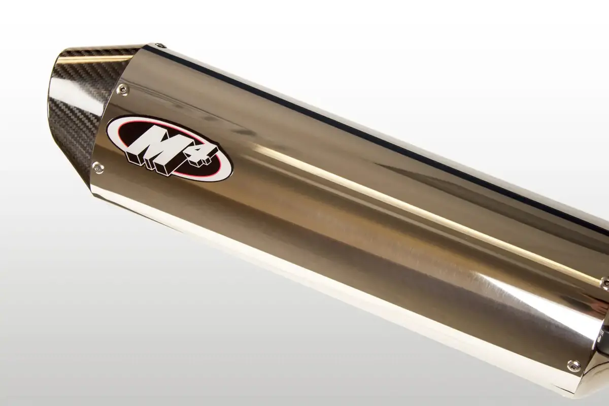 M4 Exhaust Full System Polished Canister 2009-2011 Gsxr 1000 Su9172 1