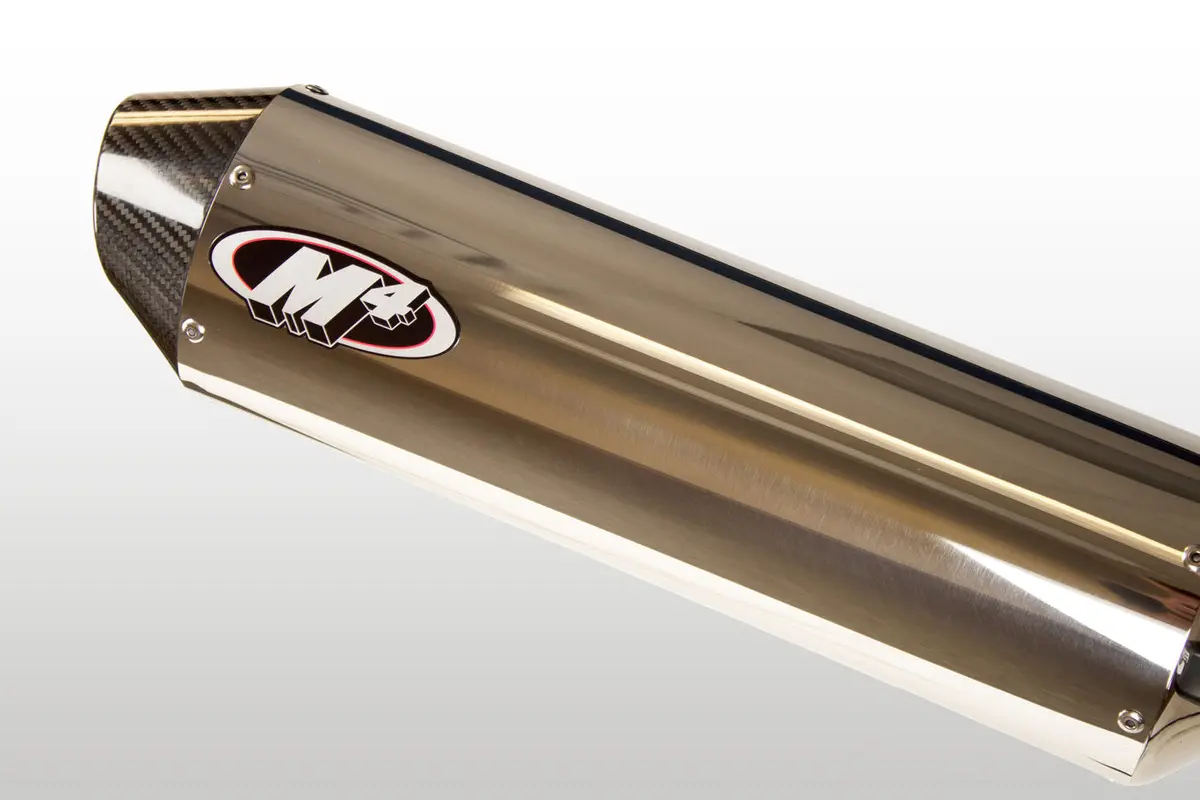 M4 Exhaust Full System Polished Canister 2007-2008 Gsxr1000 Su9872 1