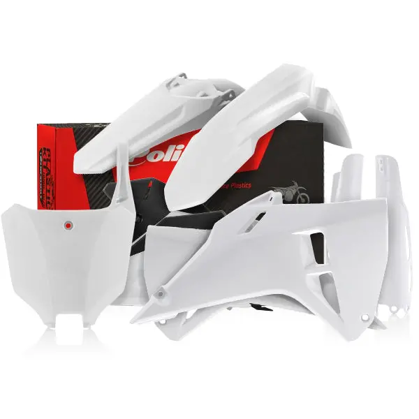 Polisport Honda Restyle Plastic Box Kit (Crf 2025) - White 1