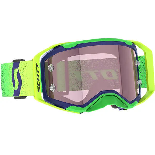 Scott Prospect 2.0 Goggles - Amp Midnight Purple Safety Yellow Rose 1