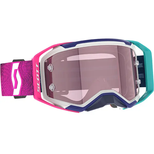 Scott Prospect 2.0 Goggles - Stealth Blue Radiant Pink Light Sensitive Grey 1
