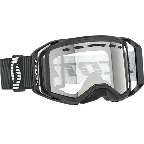 Scott Prospect 2.0 Goggles - Enduro Black White Clear 1