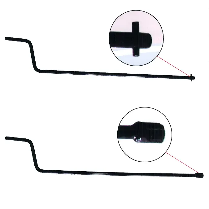 Rear Wheel Handle For Bottle Jacks - Long 1
