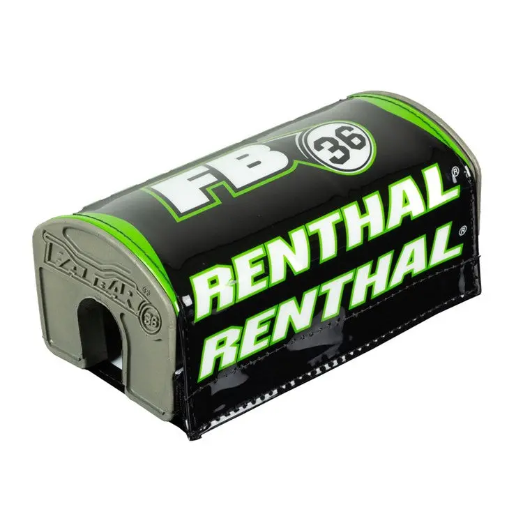 Renthal Bar Pad Fatbar36 Black Green 1