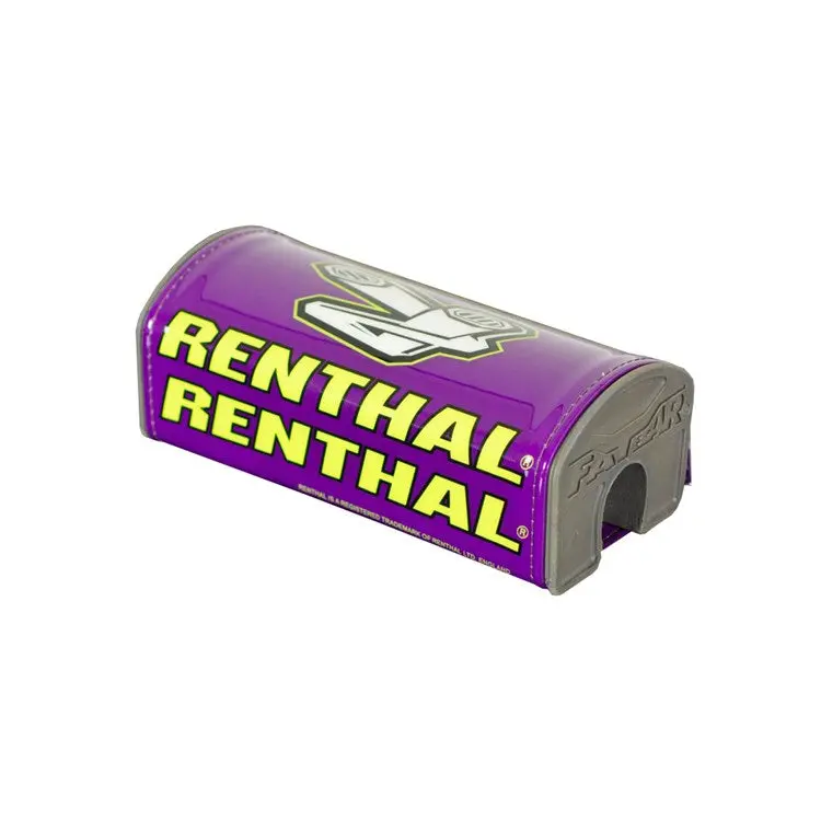 Renthal Bar Pad Fatbar Purple Yellow, Grey Foam 1