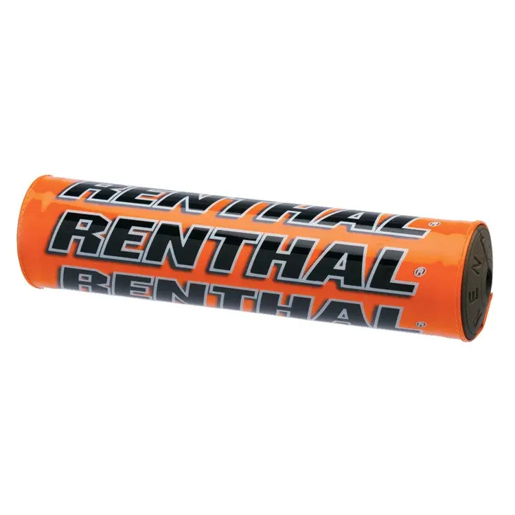 Renthal Bar Pad Mini Sx (205Mm-8.5In)  Orange White Black (Grey Foam) 1