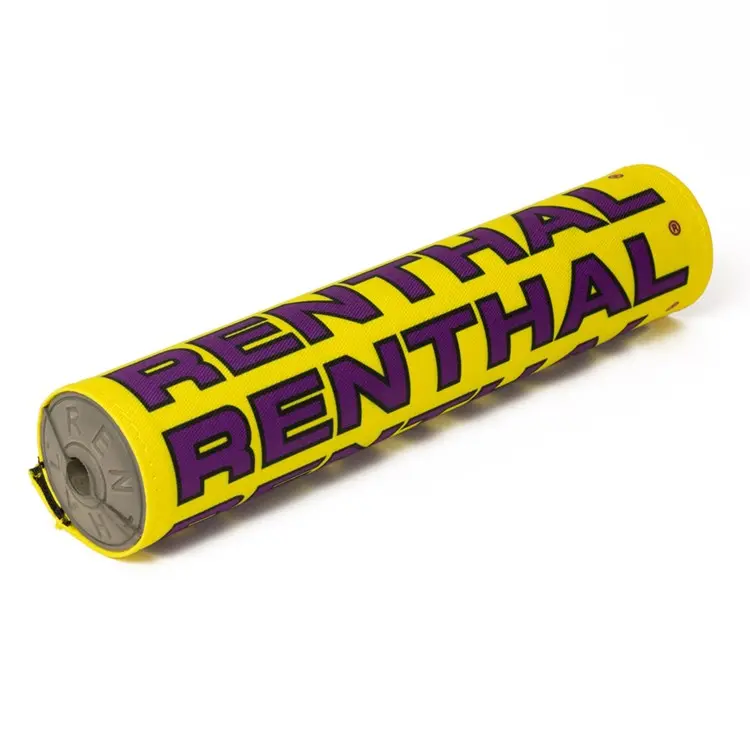 Renthal Bar Pad Vintage Sx Yellow Black Purple. Grey Foam 1