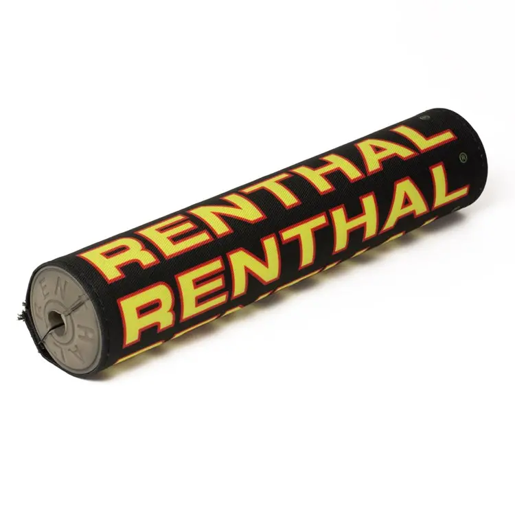 Renthal Bar Pad Vintage Sx Black Red Yellow, Grey Foam 1