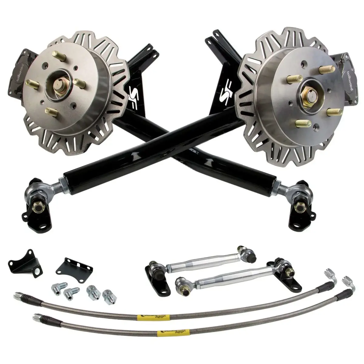 Racing Lightweight Rear Trailing Arm Kit With Staging Brakes (Fwd) 1