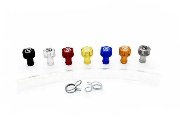 Racetorx Motorcycle Front And Rear Gp-Style Brake Reservoir Kit 1