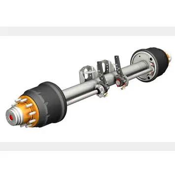 Saf-Holland Trailer Axles And Suspension Systems - Axles With Brake Drum - Saf Skrz12, Skrlz12, Skzrlz12, Skrzt12 1