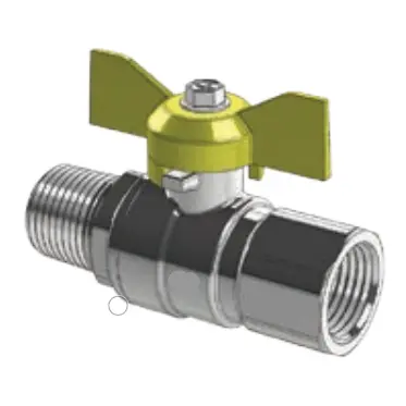 Brass Fitting - Ball Valves Male/Female- Imperial 1
