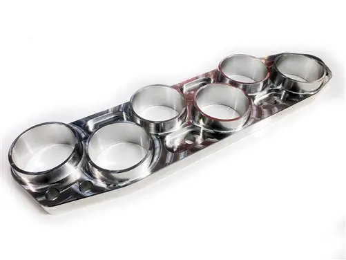 J Series Billet Aluminum Intake Manifold Starter Flange 1