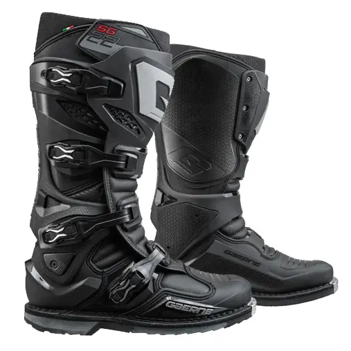 Gaerne Sg22 Anthracite Black Motocross Boots 1