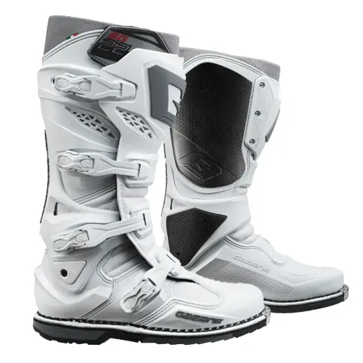 Gaerne Sg22 Anthracite White Motocross Boots 1