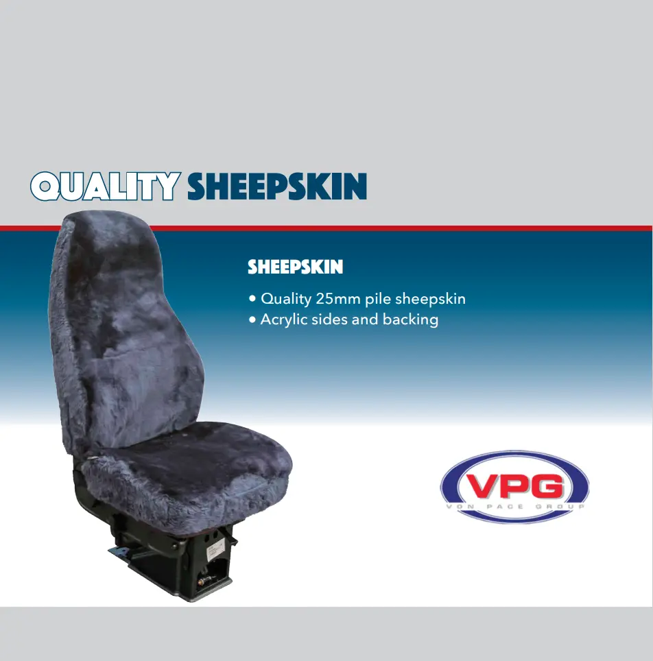 Seat Cover To Suit Daf Cf, Xp - Pre 2012 1