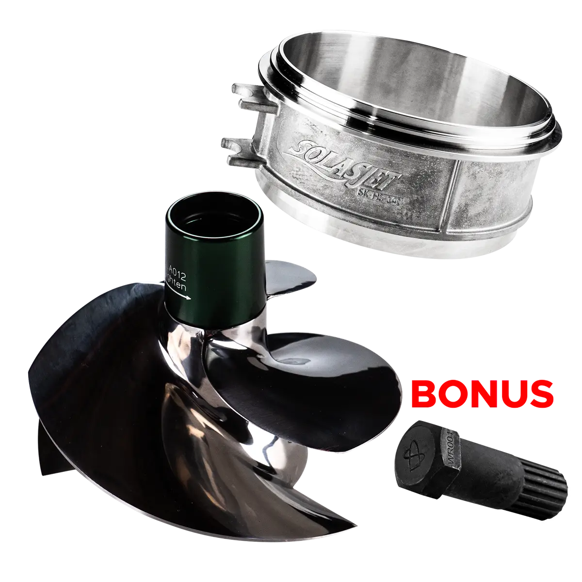 Solas 12/14 Seadoo Spark Impeller, Liner & Tool Combo 1