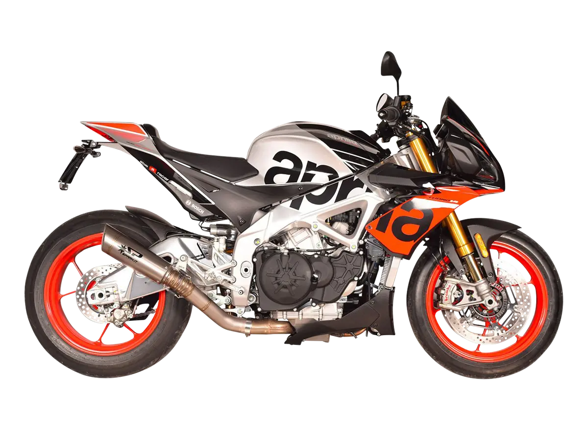 Spark Aprilia Rsv4 "Grid-O" Titanium Semi-Full Exhaust (17-20) 1