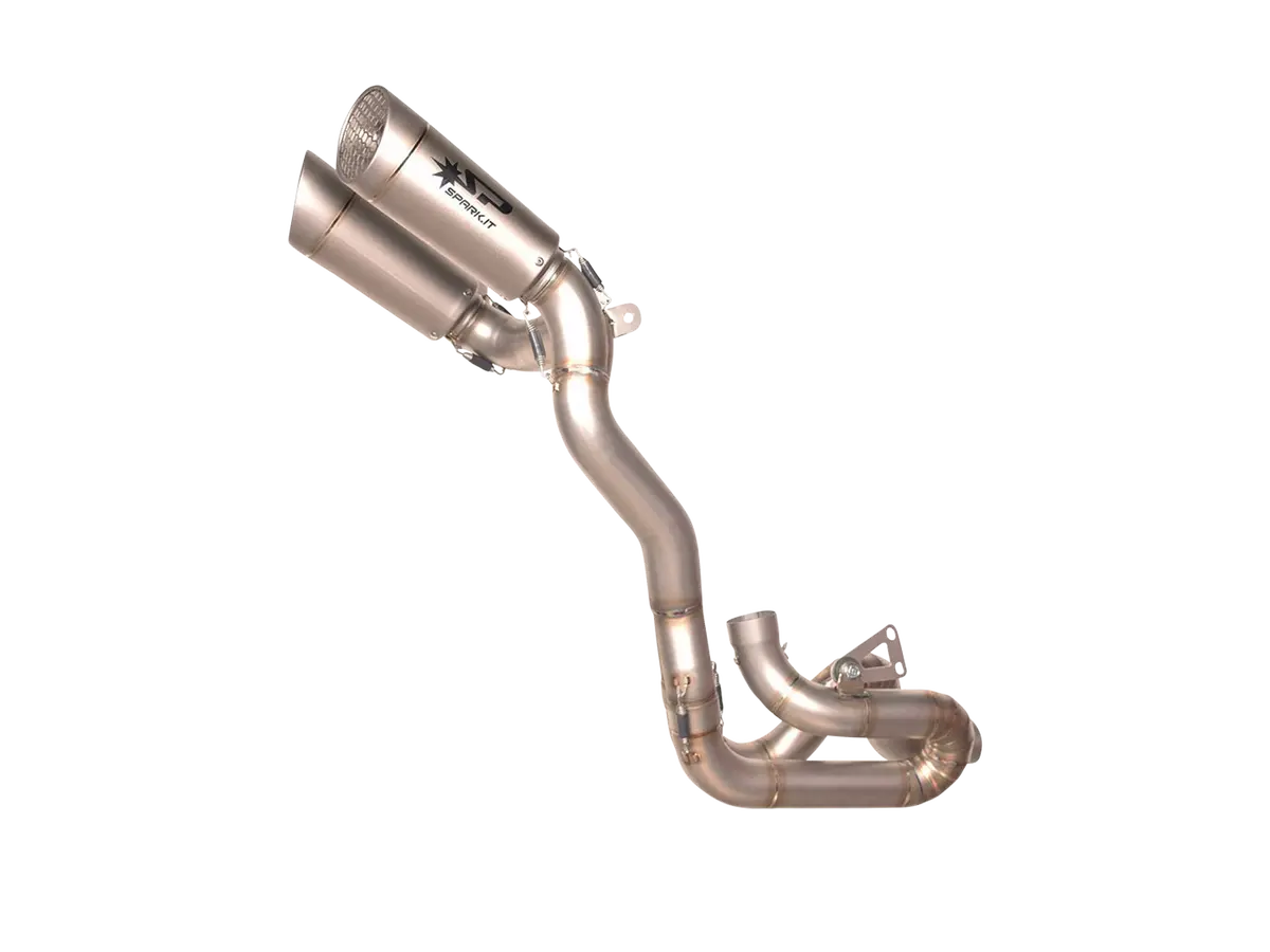 Spark Ducati Panigale V4 R/S "Double Grid-O" Semi-Full Exhaust System 1