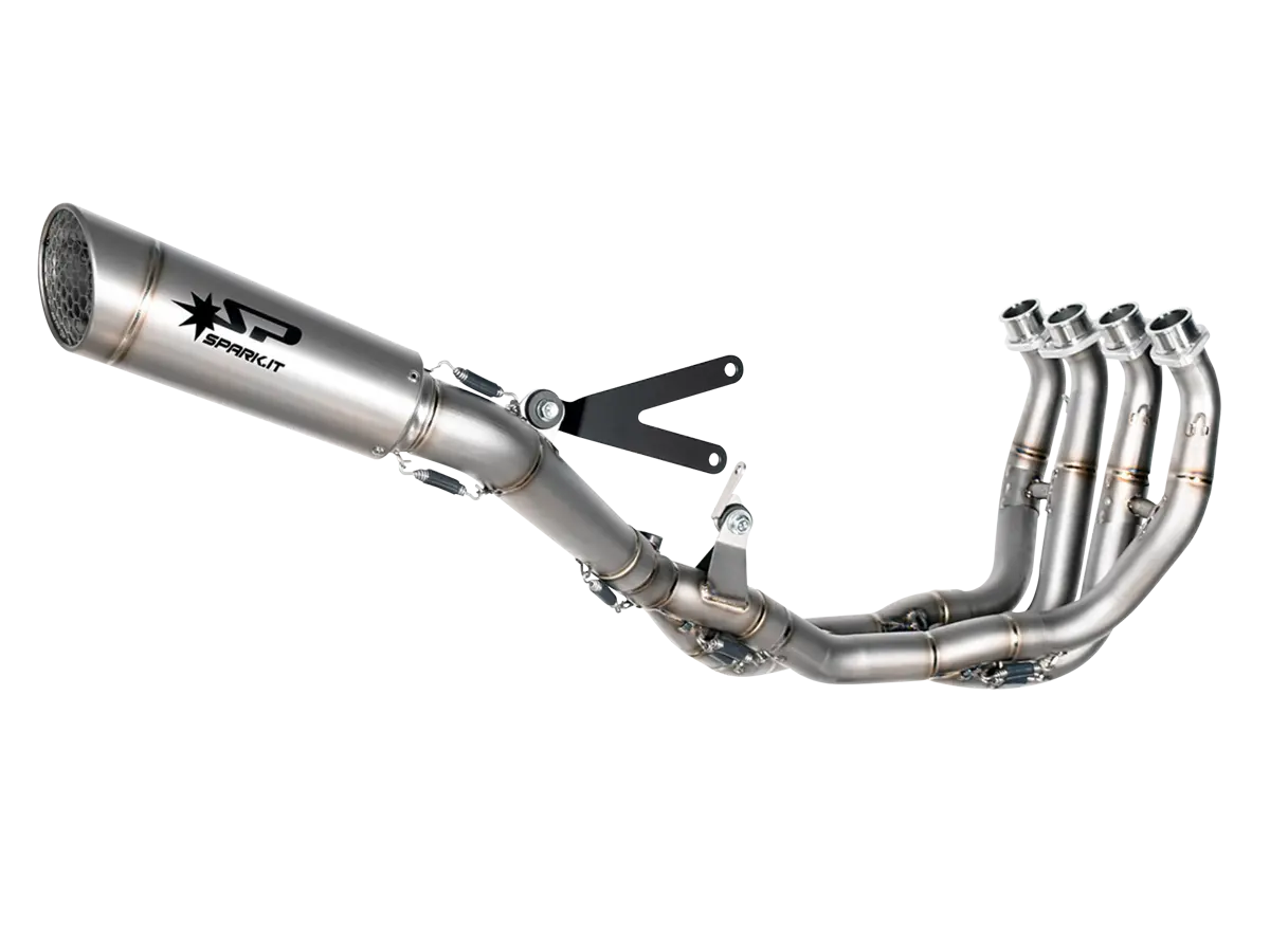 Spark, Yamaha, R6, "Grid-O", Titanium, Full, Exhaust, System, (2017+) 1