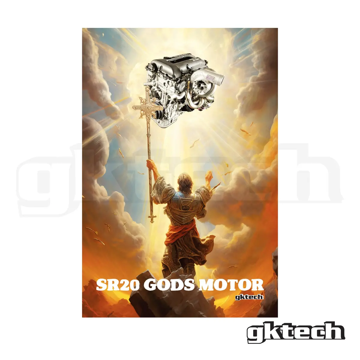 Sr20 Gods Motor Garage Banner 2