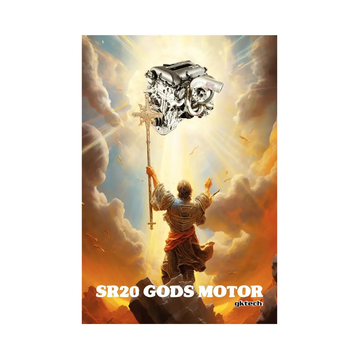 Sr20 Gods Motor Garage Banner 1