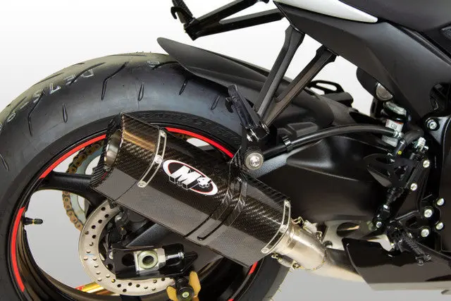 M4 Exhaust Full System Mc36 Carbon Fiber 2011-2026 Gsxr600/750 Su6124 1