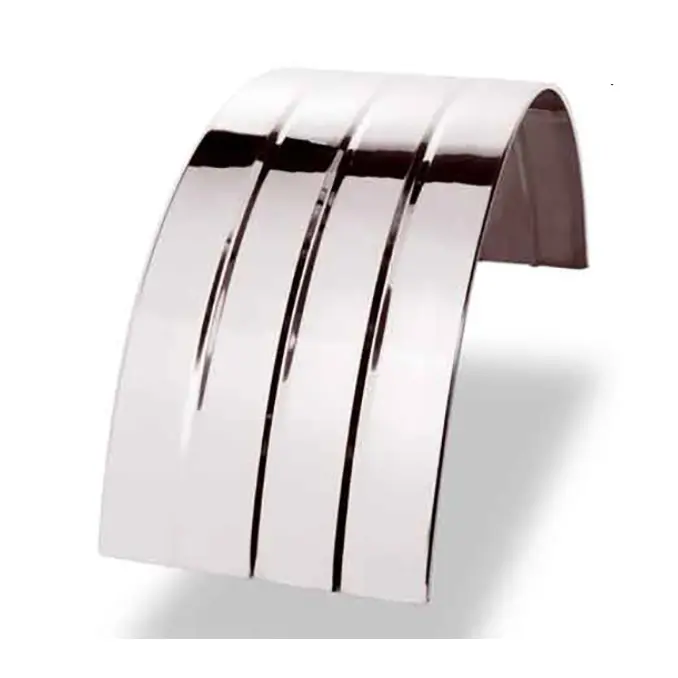 Lelox Super Single Mudguard - 460Mm Wide - Reinforced Edge - Available In Groove & No Groove 1