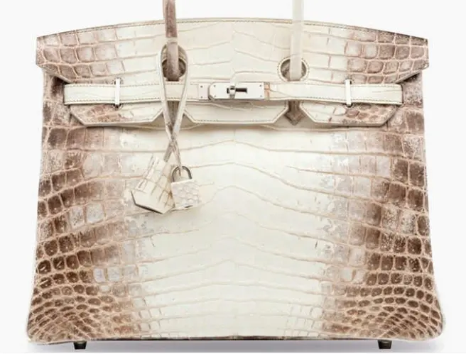 Niloticus Crocodile Himalayan Birkin Bag - Usd 2.83 Million 1