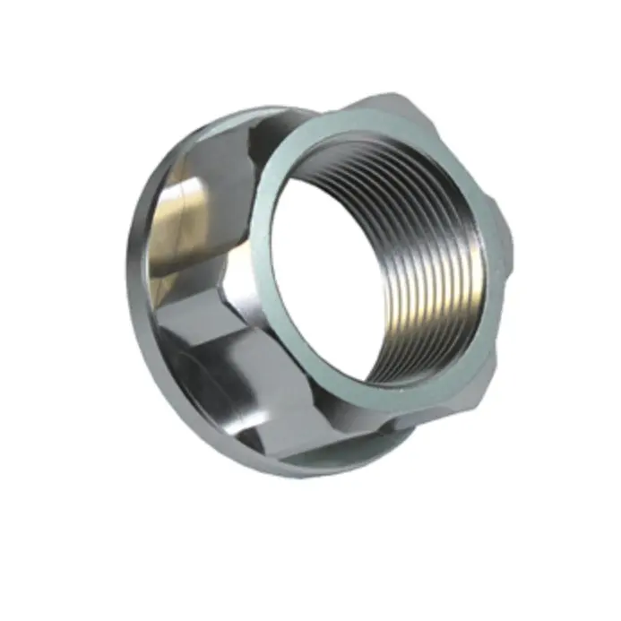 Apico Silver Aluminium  Rear Axle Nut - Husqvarna 1