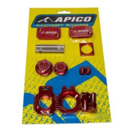Apico Factory Anodised Bling Pack - Gasgas - Red 1