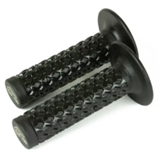 Renthal Dual Compound Ergodiamond Enduro Motocross Grips - Black 1
