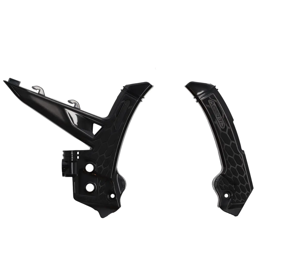 Acerbis Gas Gas X-Grip Frame Guards - Black Black 1