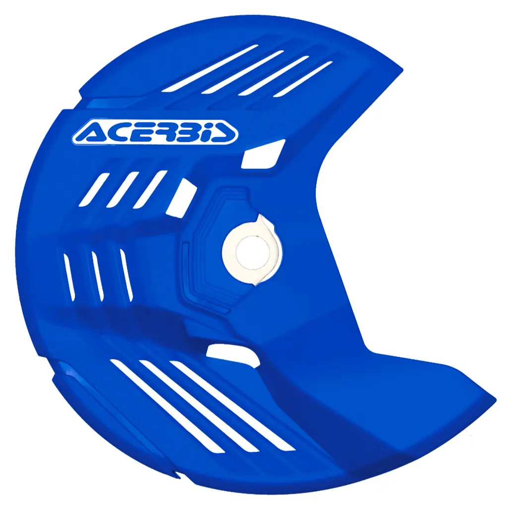 Acerbis Linear Yamaha Blue Front Disc Protector - Axle Nut Mounted 1