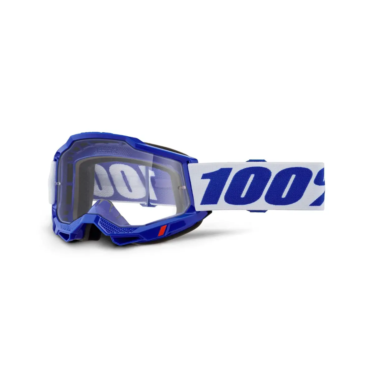 100% Accuri 2 Goggle Clear Lens - Blue 1