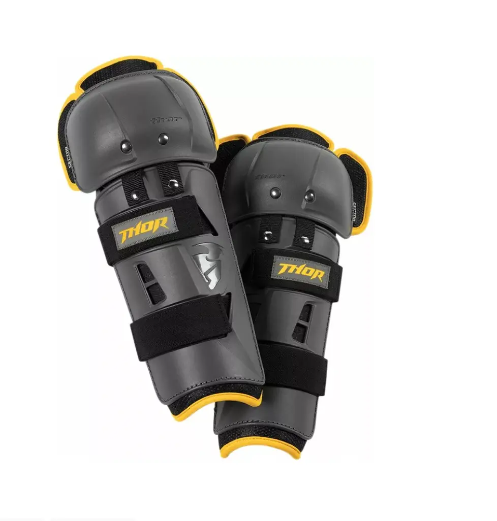 Thor Sector Gp Black Youth Knee Guards 1