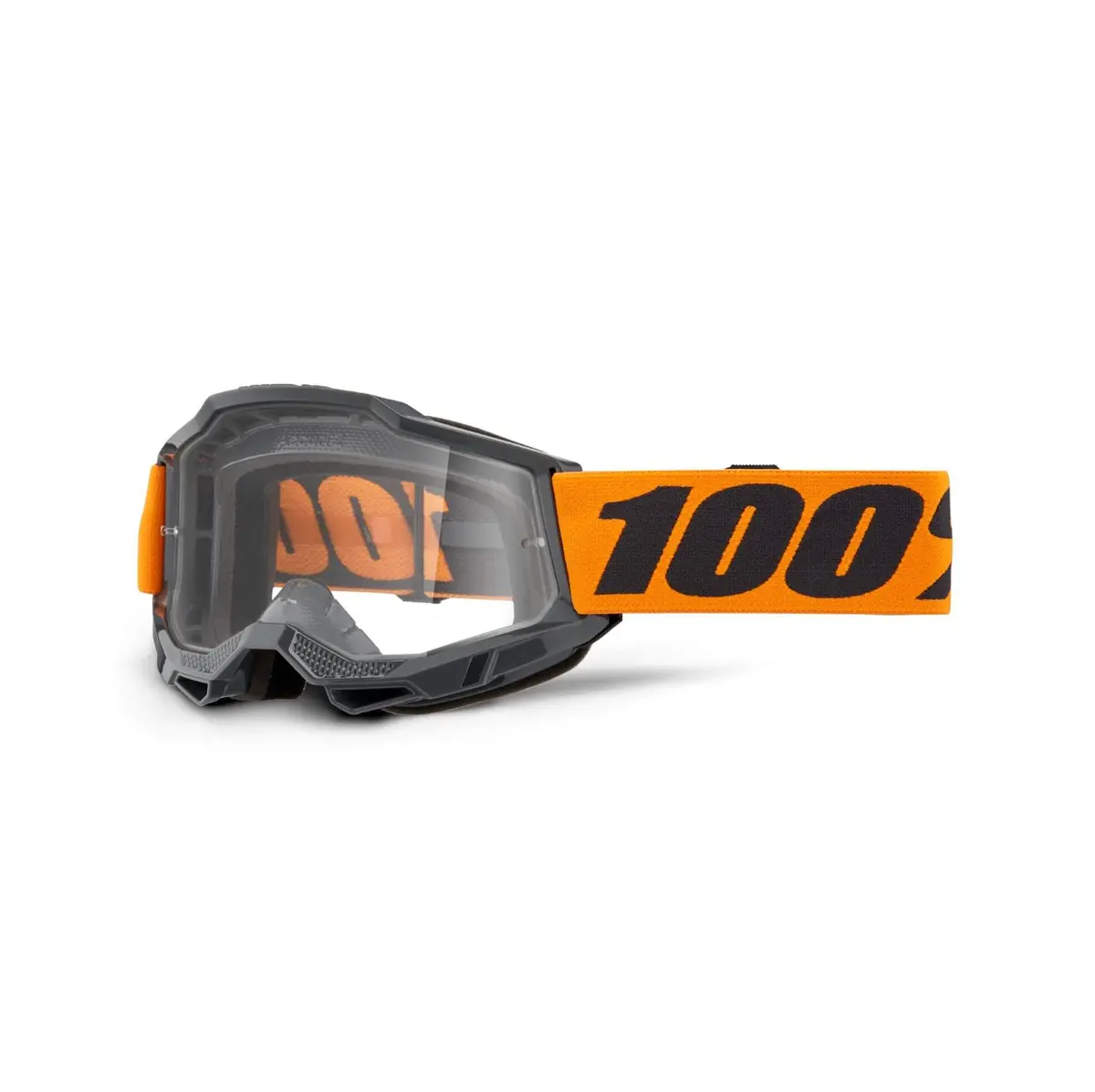 100% Accuri 2 Goggle Orange - Clear Lens 1
