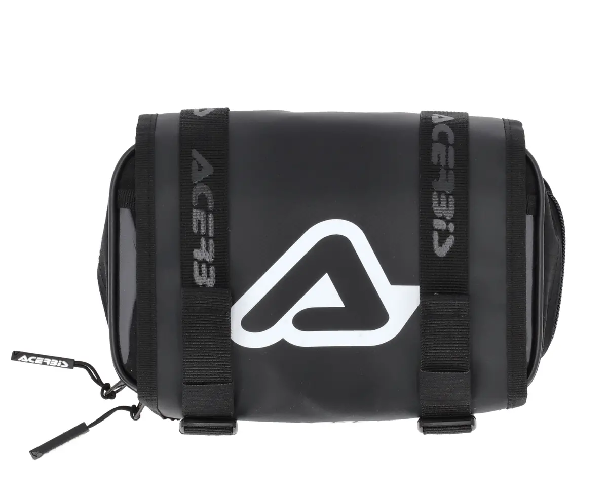 Acerbis Rear Fender Tool Bag - Black White 1