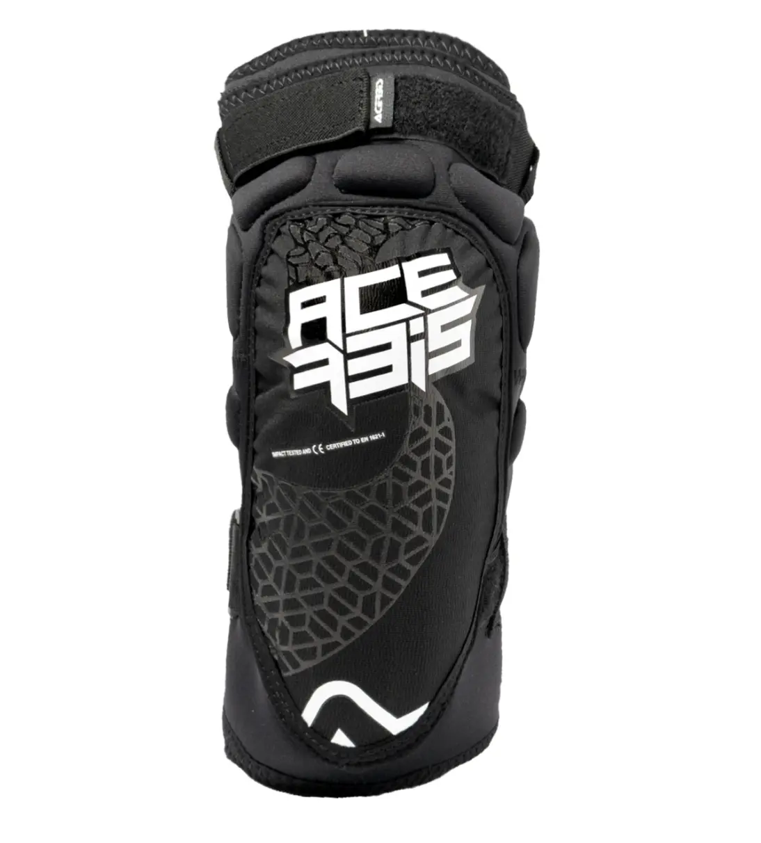 Acerbis Kids Soft Knee Guards Black White 1