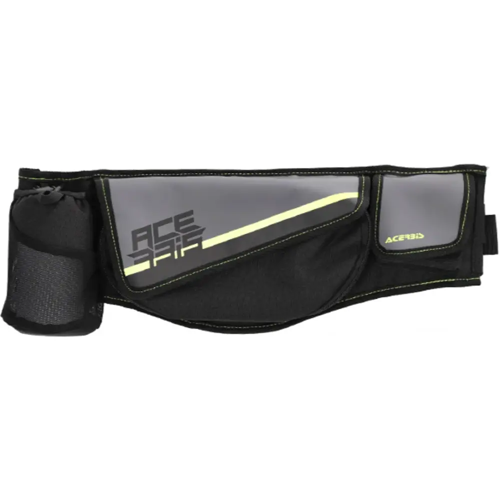 Acerbis Ram Pro H20 Waist Pack Bum Bag 2L Black Yellow 1