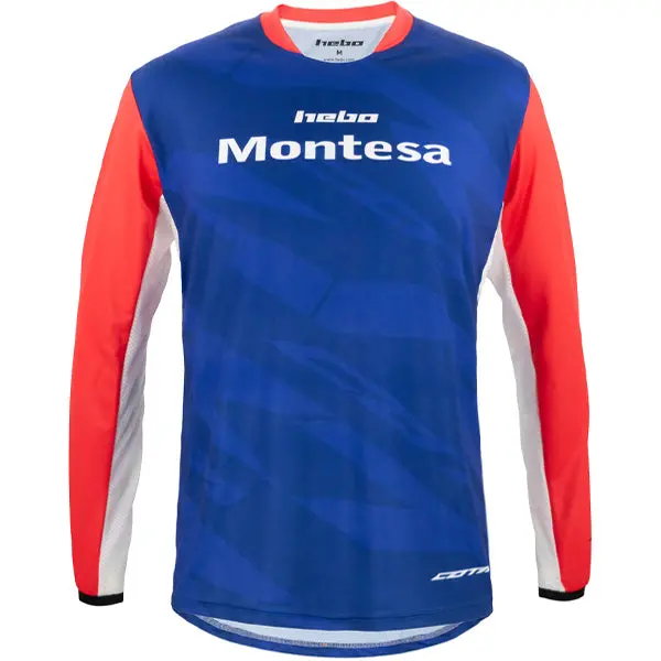 Hebo Montesa Classic Shirt Blue Red 1