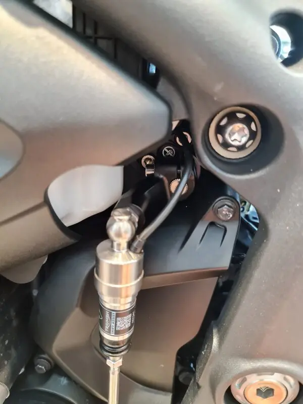 Racetorx Triumph Speed Triple 1200 Gear Shift Support 7