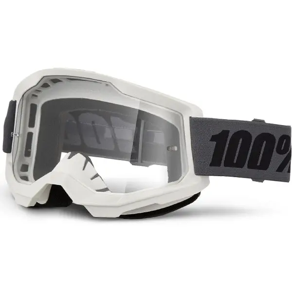 100% Strata 2 Goggle Grey - Clear Lens 1