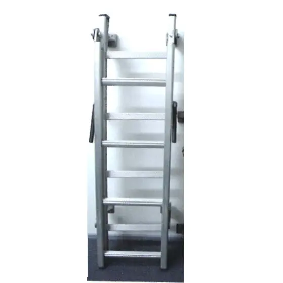 Aluminium Fold Down 4X4 Heavy Duty Ladder 1