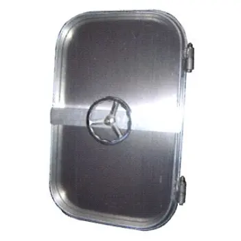 Submarine Door - Single Wheel - Heavy Duty Aluminium 1