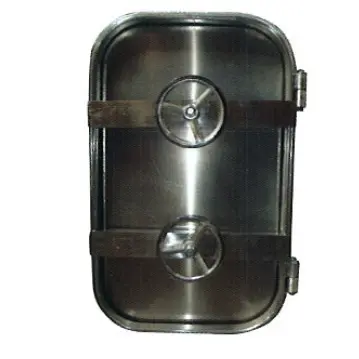 Submarine Door - Double Wheel - Heavy Duty Aluminium 1