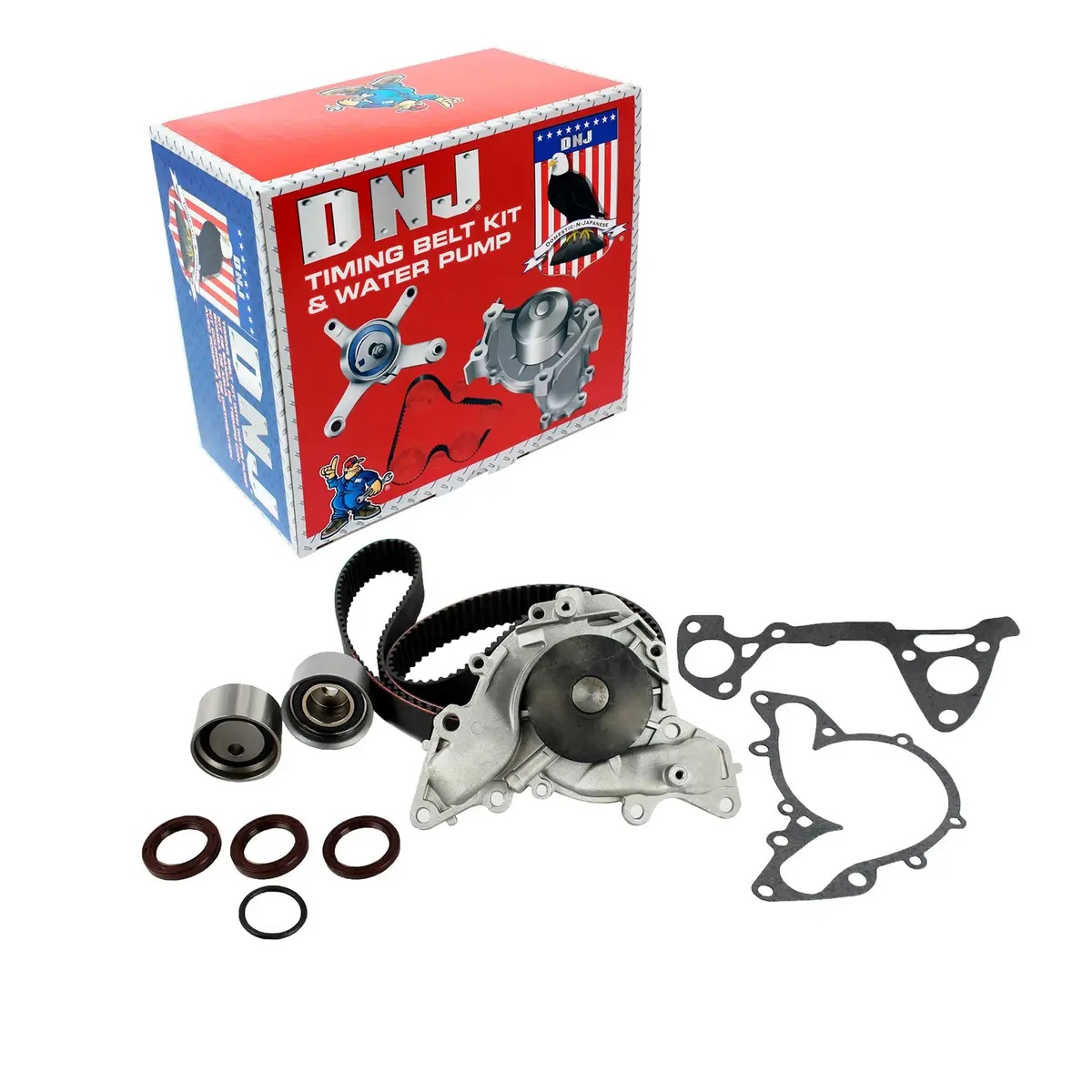 Dnj 6G75 Timing Belt Kit With Water Pump 1
