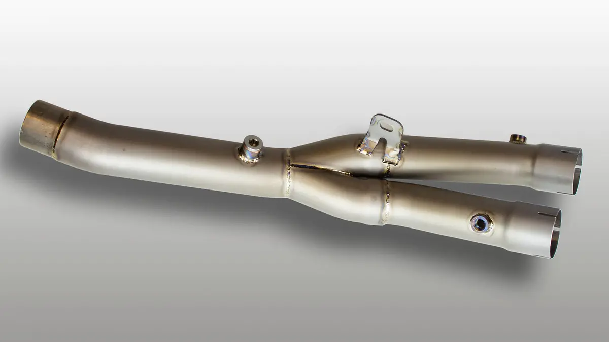 M4 Exhaust Catalytic Converter Elim. Kit - Titanium 2015-2024  R1 Ya-Cekr115-Ti 1
