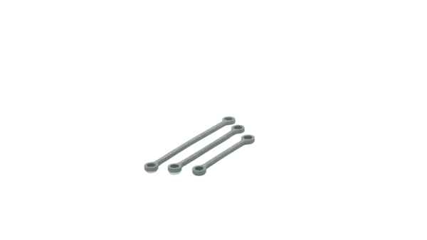 Racetorx Ladybird Reservoir Brackets Titanium 1